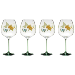 Conjunto de Taças para Vinho de 770mL para Qualquer Ocasião Especial com Estilo Clássico e 4 Peças, Lenox 896702, Colorida