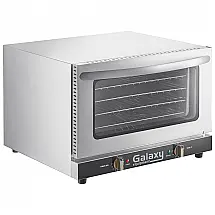 Galaxy Forno de Convecção de Balcão Tamanho Meio Preto 42 L 120V