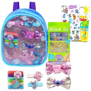 Kit Cosméticos Lilo Stitch com Maquiagem Stitch, Bolsa de Ombro, Adesivos e Muito Mais, Lilo e Stitch