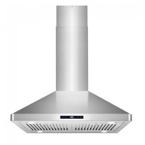 Coifa de ilha 76cm COSMO inox escovado 646 m³/h comando touch filtros permanentes LED 110V