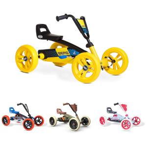 BSX Quadriciclo Infantil com Tamanho Adaptável para Meninos e Meninas, 2 a 5 Anos, BERG TOYS 24.30.03.00, Preto