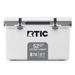 Cooler Caixa Térmica Portátil 52 Litros, RTIC 1413, Branco