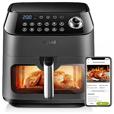 KyvolHome Fritadeira Elétrica AirFryer 6L
