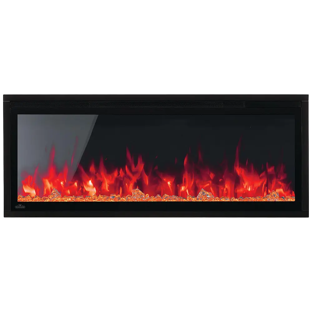 Lareira Elétrica Napoleon Entice 42 NEFL42CFH Preta de Parede 5000 BTU 110V