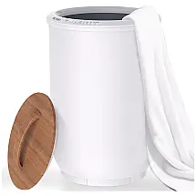 Aquecedor de Toalha Elétrico 20L para 2 Toalhas Grandes, com Desligamento Automático e Sistema de Controle de Temperatura, 110V