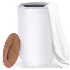 Aquecedor de Toalha Elétrico 20L para 2 Toalhas Grandes, com Desligamento Automático e Sistema de Controle de Temperatura, 110V