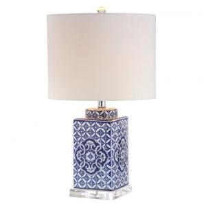 Abajur Luminária de Mesa, Estilo Tradicional com 58 cm de Altura para Quarto, Sala de Estar e Escritório, 110V 100W, JONATHAN Y