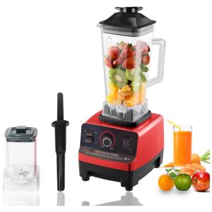 Liquidificador Profissional 2 em 1 com 2 Litros de Capacidade, 110V 4500W, TKRADISH