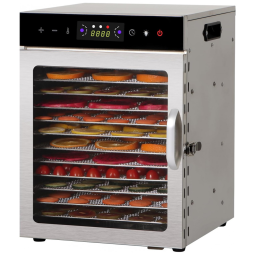 Desidratador de Alimentos Panana, Desidratadores para Jerky, Desidratador de Aço Inoxidável para Frutas, Vegetais, Ervas, Cogumelos