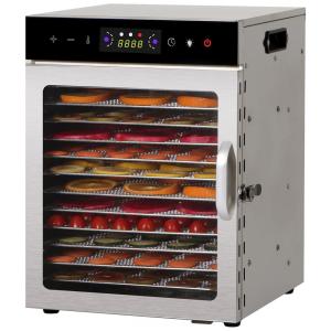 Desidratador de Alimentos Panana, Desidratadores para Jerky, Desidratador de Aço Inoxidável para Frutas, Vegetais, Ervas, Cogumelos