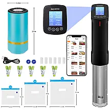 Inkbird Termocirculador Elétrico Ultra Silencioso para até 20L, 1000W, 110V, Preto