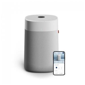 Purificador de Ar com Filtro HEPA Silencioso, Cobertura 141 m2 110V, Blueair 211i Max, Cinza e Branco