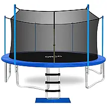 Cama Elástica Reforçada até 204 kg, Tamanho 4,26 Metros, ORCC, Azul