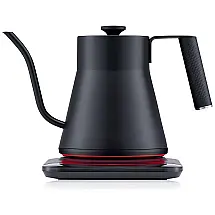 Chaleira Elétrica 1L de Aço Inoxidável, 1200W, 110v, SAKI Baristan, Preto