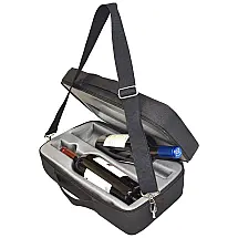 WITIS Bolsa Térmica Para Transporte de Vinhos até 2 Garrafas, KARRIAGE MATE JW591916DB, Preto