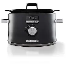 Panela Elétrica 5L Multifuncional com Controle de Temperatura, 110V 220W, CALPHALON SCCLD1, Cinza