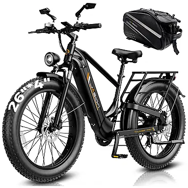 Bicicleta elétrica Jasion Thunder preto