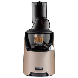 Centrifuga de Frutas com Rampa de Alimentação de 82 mm de Largura e Mastigação de Baixa Velocidade, 110V 240W, Kuvings, Branco Champanhe