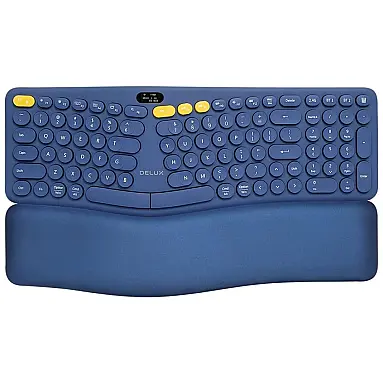 Teclado Ergonômico Dividido Sem Fio