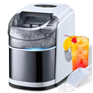 Village Máquina de Gelo Automática Portátil até 11 kg de Gelo em 24h, 110V, Bramca