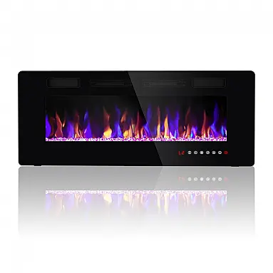 Lareira Elétrica Ludatido 107x46cm 1500W