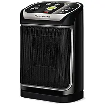 Aquecedor Cerâmico Portátil SO9276 1500W 75dB Área 215 m2, ROWENTA 1830006472, Preto