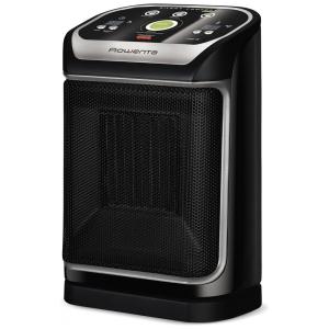 Aquecedor Cerâmico Portátil SO9276 1500W 75dB Área 215 m2, ROWENTA 1830006472, Preto