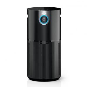 Purificador de Ar para Espaços até 111m2 com Filtro HEPA e Painel Digital, Shark HP202 Clean Sense MAX, Preto