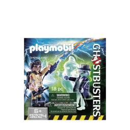 Playset Playmobil Ghostbusters Spengler com fantasmas e armadilha