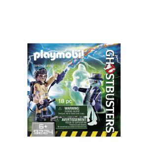 Playset Playmobil Ghostbusters Spengler com fantasmas e armadilha