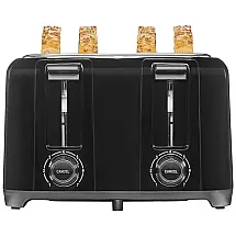 Torradeira Elétrica 4 Fatias com 7 Níveis de Tostagem com Desligamento Automático, 110v, PROCTOR SILEX, Preto