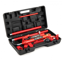 Macaco Hidráulico Porta Power de 10 Ton, Multifuncional Combinado Hidráulico Atualizado para Reparos de Carros, Reparos de Estrutura de