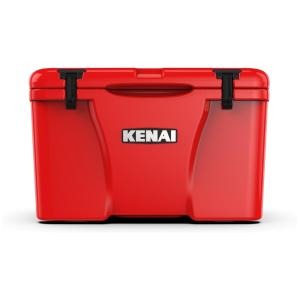 Cooler Caixa Térmica Portátil 25 Litros com Porta Copos, KENAI 700016, Vermelho