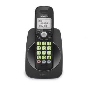 Telefone Sem Fio VTech VG13111 DECT 6.0 com Bluetooth, Display Azul e Branco, Botões Grandes, Viva-Voz Full Duplex e Identificador de