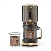 Sorveteira Ninja CREAMi XL 11-em-1 NC601BR Potes de 24 oz com 11 Modos Gelato Smoothie Bowl Mocha