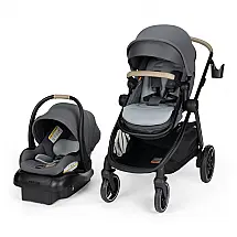 Sistema de Viagem Maxi-Cosi Zelia Pro Sal Marinho 5-em-1 com Cadeirinha Mico Pro Recém-nascido a 22,7 kg