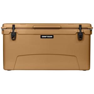 Cooler Térmico Portátil 110 Litros com Isolamento Espesso e Abridor, Driftsun, Marrom