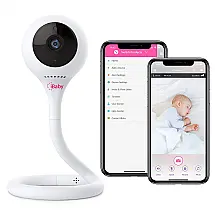 Babá Eletrônica, Visão Noturna com Audio FHD 1080p e Alerta de Choro e Movimento, IBABY M2C, Branco