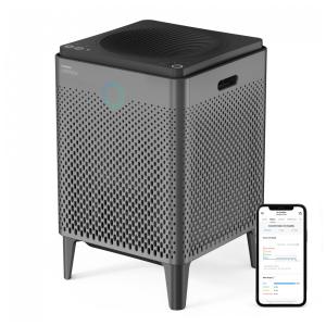 Purificador de Ar para Espaços até 144m2 com APP Alexa e Filtro True HEPA, Coway Airmega 400SG, Cinza