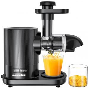 Centrífuga de Frutas e Vegetais com Motor Reversível, 150W, 110v, ACEZOE JM01, Preto