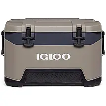 Cooler Caixa Térmica Portátil 52 Litros, e, IGLOO, Marrom