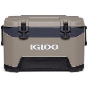 Cooler Caixa Térmica Portátil 52 Litros, e, IGLOO, Marrom