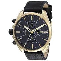 Relógio Masculino Analógico Quartzo, Couro, DIESEL DZ4516, Preto