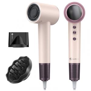 Secador de Cabelo Profissional slopehill 160.000 RPM 0,8lb UltraLeve, Tecnologia de 6 Bilhões de Íons para Redução de 98% do Frizz