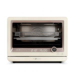 Forno Elétrico a Vapor VAL CUCINA Amarelo Amêndoa 30L 7 em 1 Convecção Air Fry Sous Vide 1500W 110V