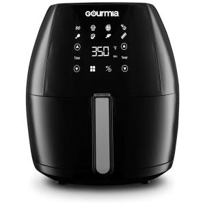 Fritadeira Elétrica Airfryer 5.6 Litros com Controle Digital, 110V 1700W, GOURMIA GAF625, Preto