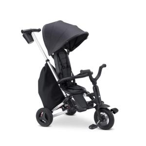 Triciclo Infantil para Passeio com Assento Ajustável 8 Estágios, Idade Recomendada 6 Meses a 5 Anos, JOOVY 1109, Preto
