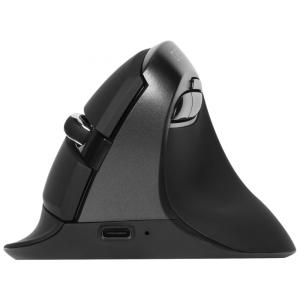 Mouse Ergonômico Vertical sem Fio Reduz a Tensão do Pulso com Sensibilidade Ajustável, 800, 2400 DPI, DELUX M618mini Pink, Rosa