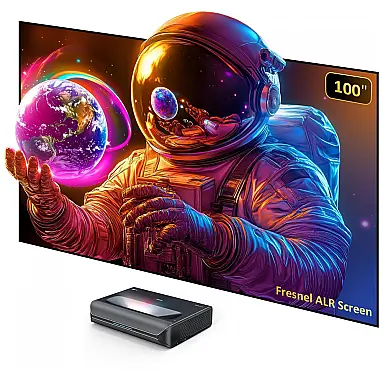 Projetor a laser 4K tri‑color
