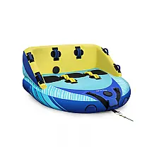 Boia Rebocável Aquática para 3 Pessoas, EVAJOY EJ HF015, Azul